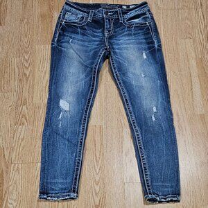 Women's Miss Me Signature Ankle Skinny Jeans - 27 - Gently Used